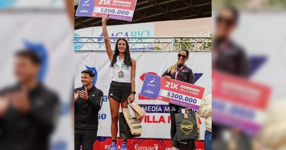 Ivanna Herrera Loto hizo otro podio en Villa Mariacutea Coacuterdoba 