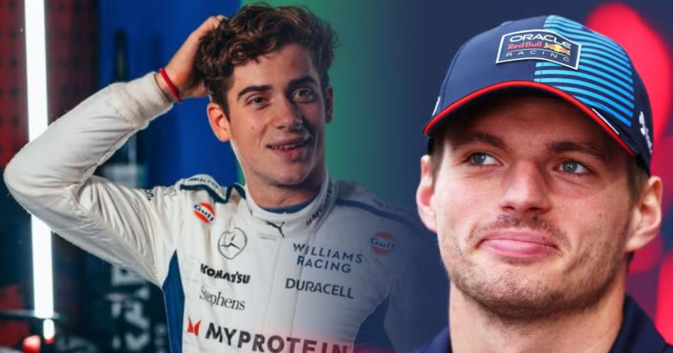 Max Verstappen elogioacute ayer a Franco Colapinto