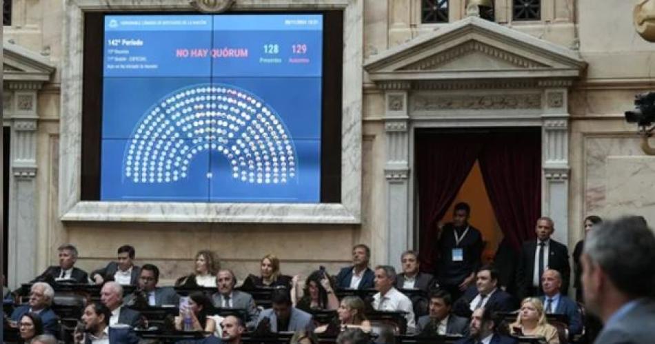 No hubo quoacuterum en Diputados y fracasoacute la sesioacuten especial para debatir el proyecto de Ficha Limpia