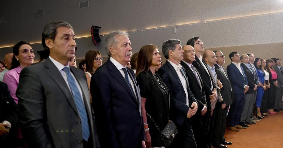 Zamora participoacute de la apertura de la reunioacuten anual de Secretarios de Tribunales de Cuentas