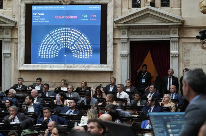 Cayoacute la sesioacuten especial en Diputados para tratar la ley de Ficha Limpia