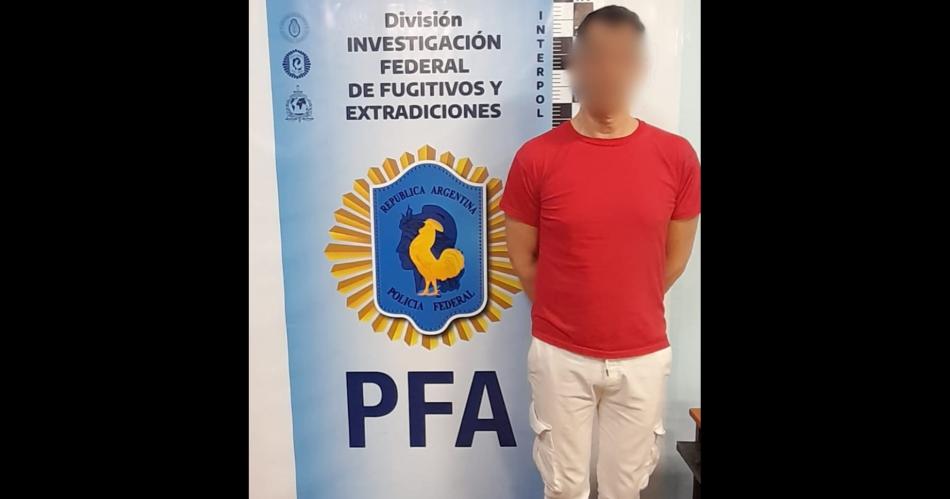 PFA capturoacute a un abusador con pedido de captura internacional iacutendice rojo