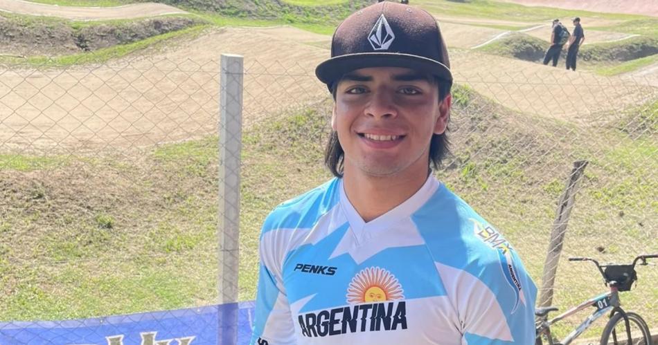 Lisandro Diacuteaz representaraacute a Santiago del Estero en los Grands National USA BMX