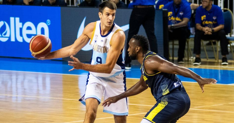 El seleccionado argentino de baacutesquet vencioacute a Colombia 88-68 en Mar del Plata