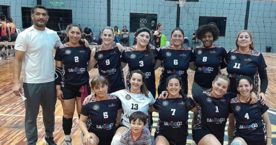 Finales de la Unioacuten de Veteranos de Voacuteley en el Club Oliacutempico