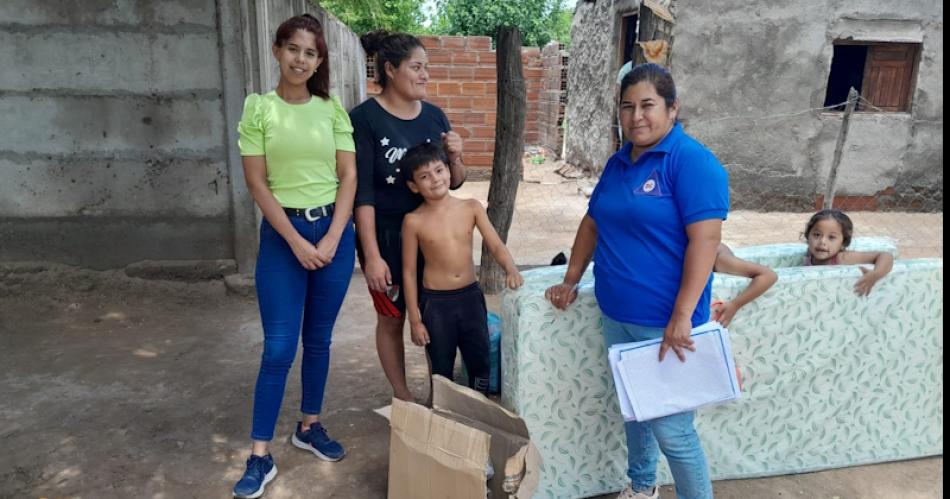 El municipio de Forres asistioacute a 10 familias afectadas por la lluvia