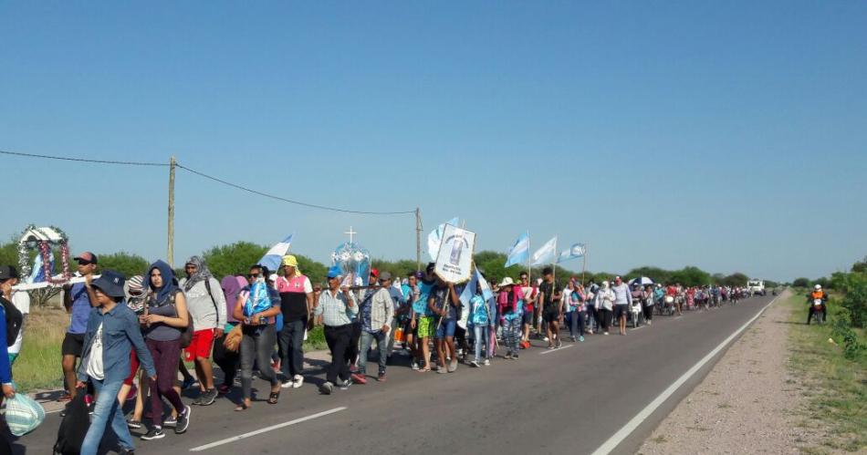 El 7 y 8 de diciembre se caminaraacute desde Los Ardiles hasta Lourdes