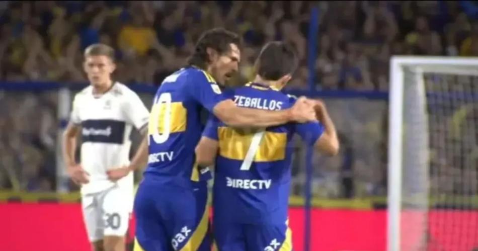 VIDEO- El tenso cruce entre el changuito Zeballos y Cavani