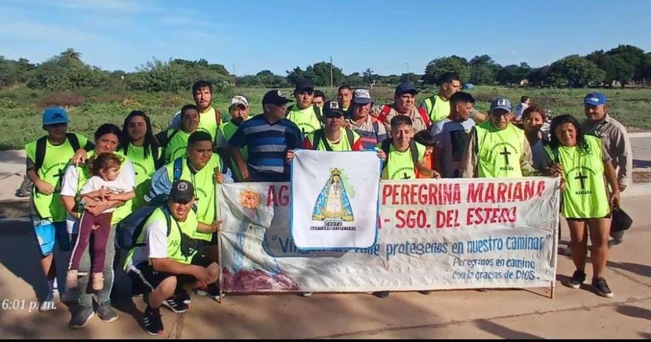 Peregrinos de Choya partieron a Catamarca al encuentro con la Virgen del Valle 