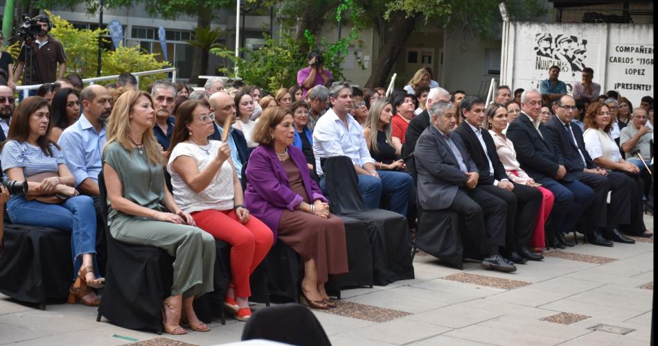 Autoridades de la Provincia participaron del 40deg aniversario de la Facultad de Humanidades