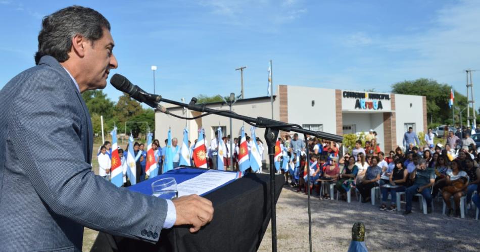 Silva Neder- Desde Aacuterraga ratificamos un proyecto de unidad para que el progreso y el desarrollo continuacuteen en la provincia