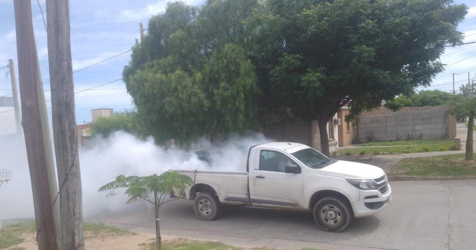 Calidad de Vida dio a conocer su trabajo de fumigaciones contra mosquitos