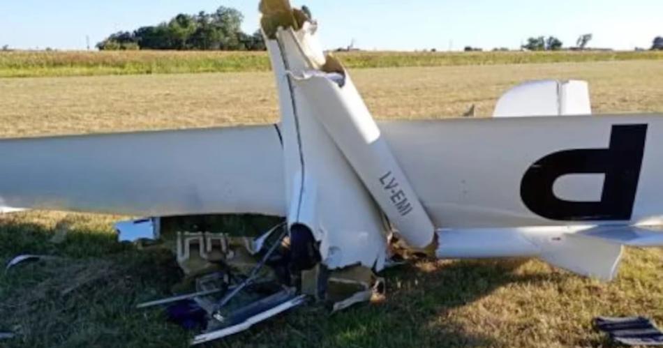 Tragedia- una avioneta se estrelloacute cuando intentaba aterrizar y murioacute el piloto