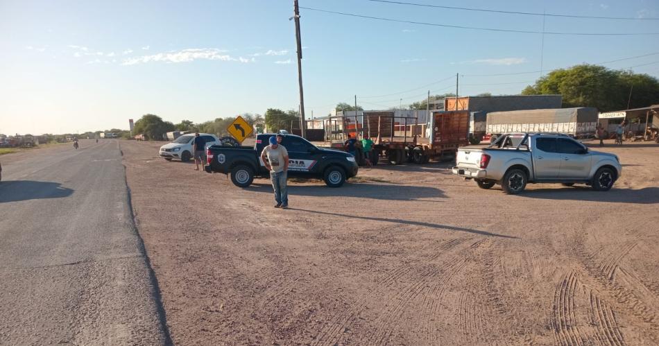 Susto en la Ruta 89 por el choque entre una camioneta y un automoacutevil