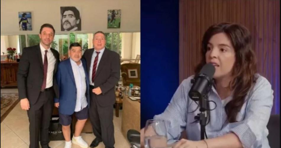 Dalma Maradona volvioacute a apuntar contra Matiacuteas Morla