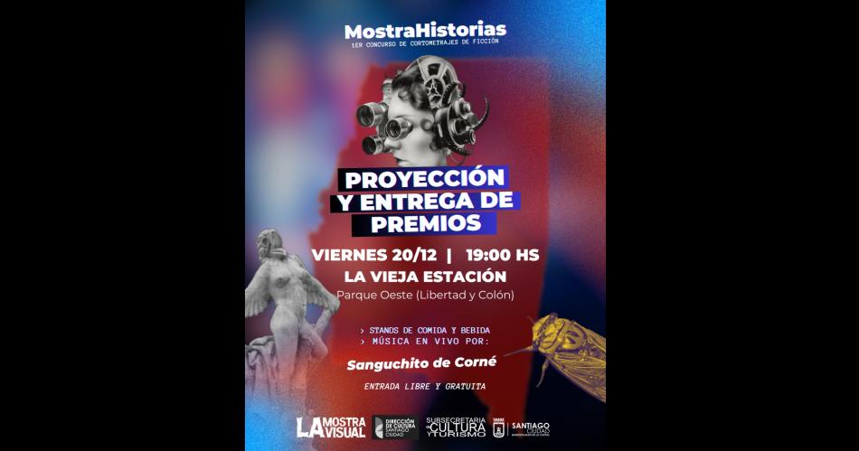 Proyeccioacuten y Premiacioacuten del Concurso MostraHistorias en la Vieja Estacioacuten del Parque Oeste