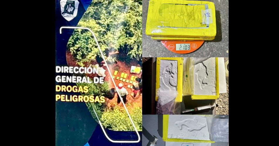 Incautan maacutes de 2 kilos de cocaiacutena que abandonaron en la Ruta Provincial 92