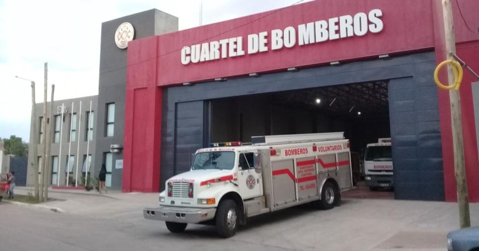 Bomberos Voluntarios de Santiago del Estero compartieron recomendaciones para las Fiestas