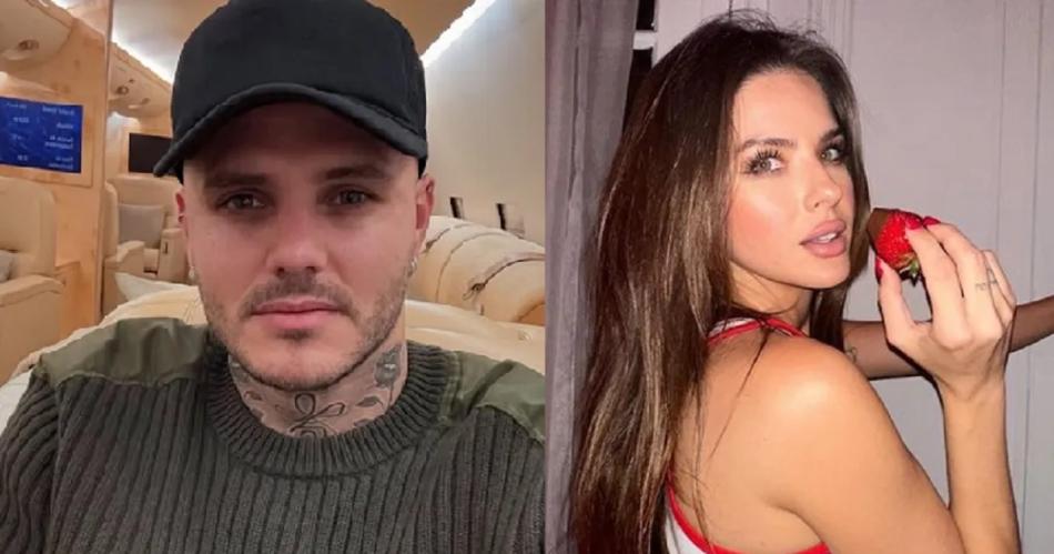 Mauro Icardi y la China ya no se esconden- se mostraron juntos en un local de comida