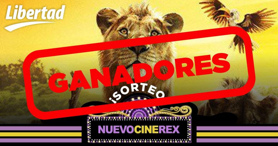 Estos son los ganadores de las entradas para el Cine Rex