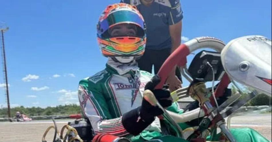 Colapinto regresoacute a sus raiacuteces- karting en Zaacuterate y momentos con sus fans