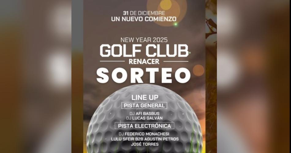 Estos son los ganadores de las entradas para la fiesta Renacer en el Golf Club