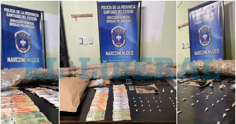 Desarticulan banda familiar que vendiacutea cocaiacutena y marihuana- hay dos detenidos