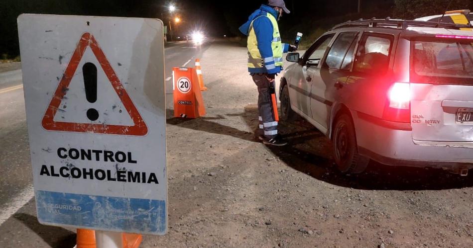 Se detectaron cerca de 200 casos de alcoholemia positiva en controles de Antildeo Nuevo