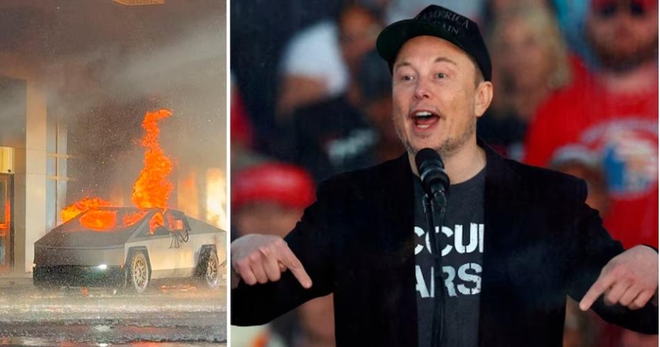 Musk tras explosioacuten de Cybertruck- Mala eleccioacuten para un coche bomba