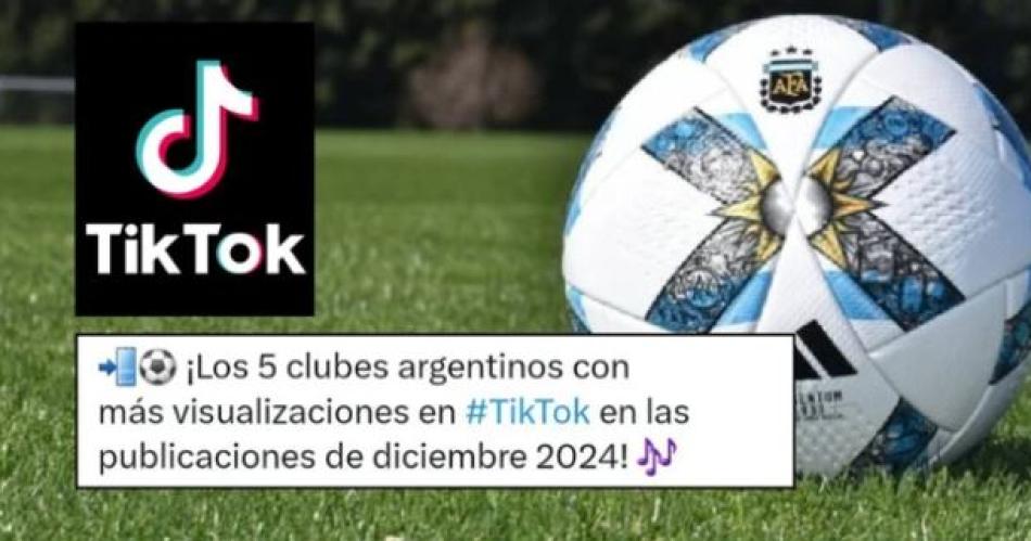 iquestQueacute clubes argentinos arrasaron en TikTok Conoceacute el top 5