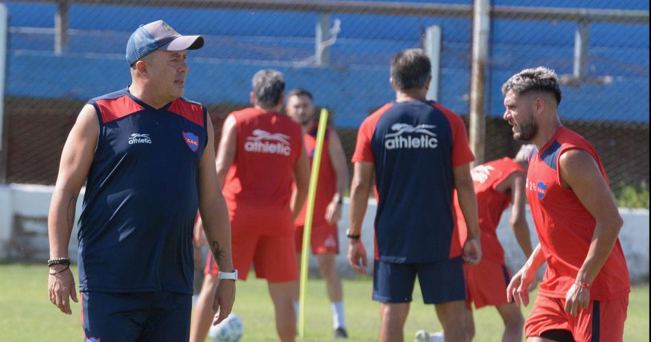 DESAFÍO Güemes trabajó ayer en la Isla con su entrenador Marcelo Vzquez al frente