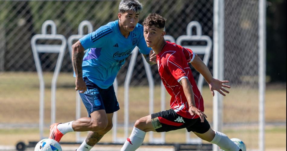 Carrizo fue titular en el triunfo de la Sub20