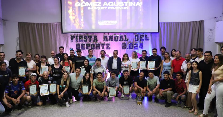 En Villa Ojo de Agua se realizoacute la Fiesta Anual del Deporte 