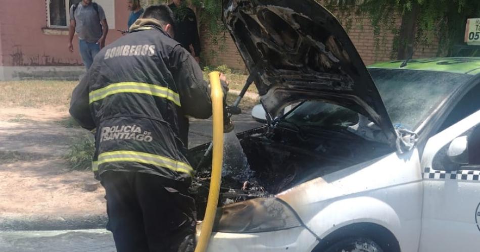 VIDEO  Susto en Bordm Villa del Carmen por el incendio de un remis