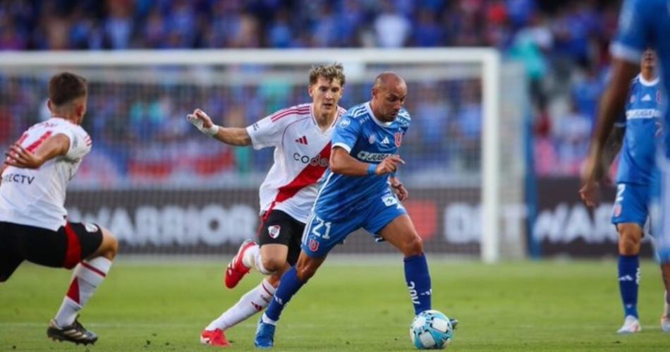 River vencioacute a Universidad de Chile por un amistoso internacional