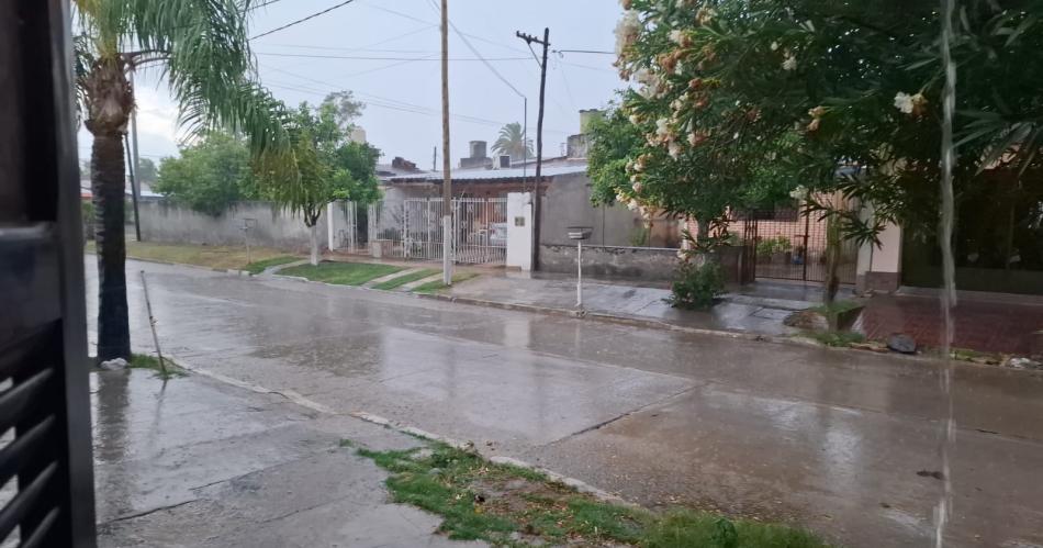 Llegoacute el cambio de tiempo a Las Termas y hubo leve descenso de la temperatura