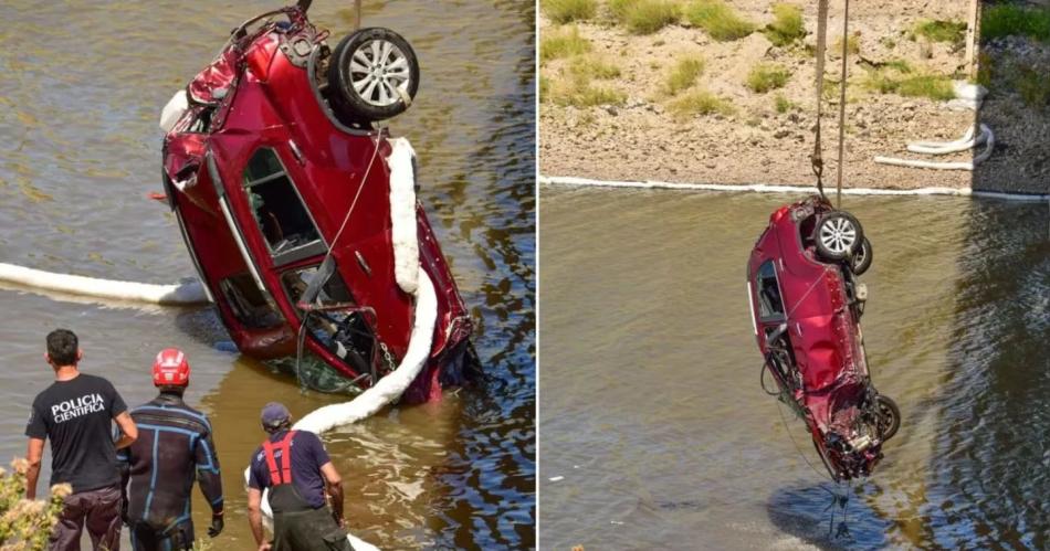 Jubilado intentoacute esquivar un camioacuten cayoacute con su auto al agua y murioacute ahogado