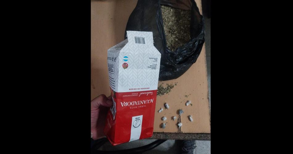 Llevoacute yerba con marihuana cocaiacutena y pastillas para un preso