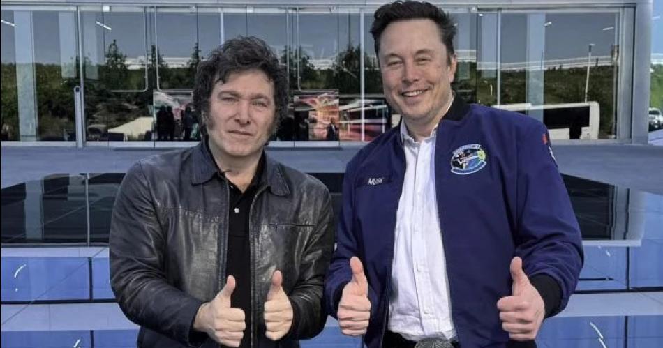 Despueacutes de ser defendido por Milei Elon Musk elogioacute la motosierra del Gobierno