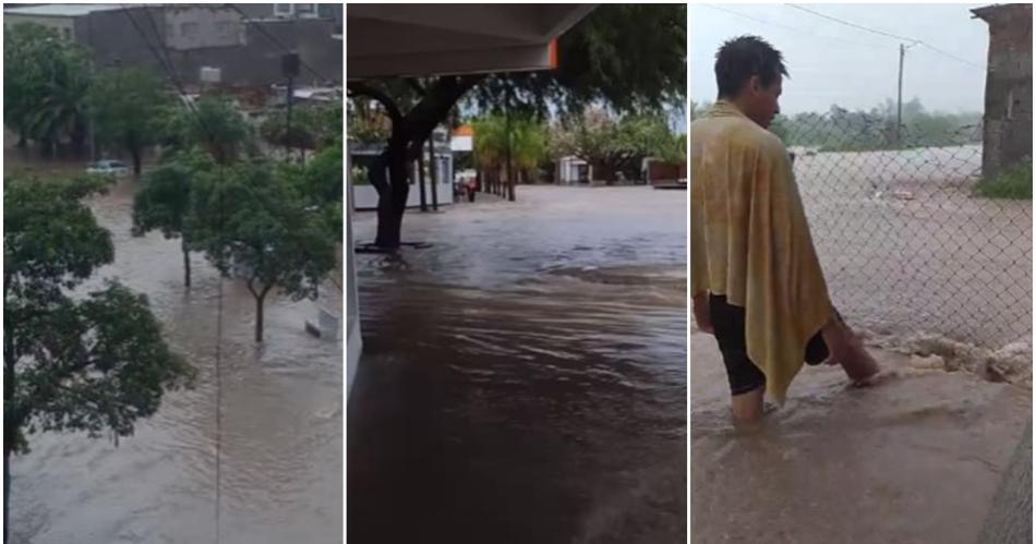 VIDEO Las Termas sufrioacute las inclemencias climaacuteticas y varias zonas se inundaron