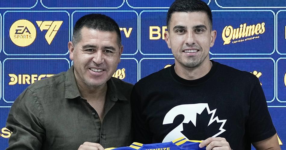 Riquelme presentoacute a tres refuerzo que llegaron para pelear por todo en Boca