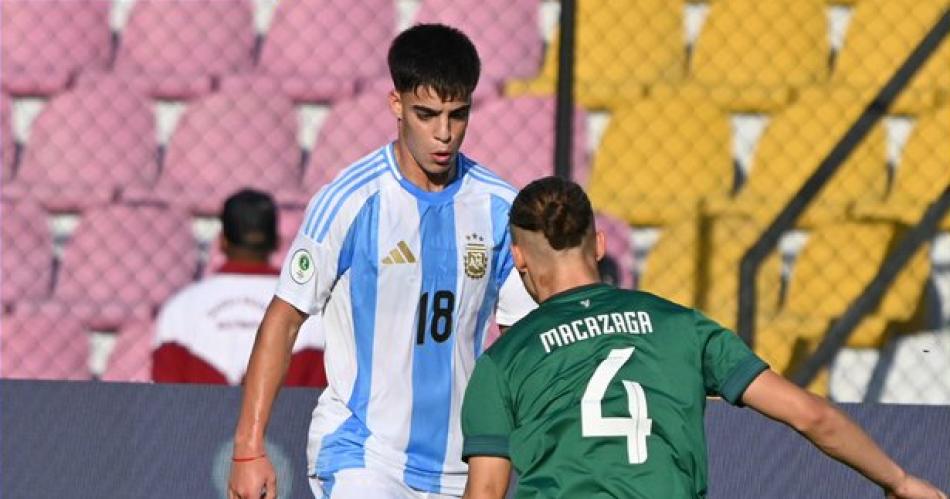 Argentina Sub-20 vencioacute a Bolivia sobre la hora