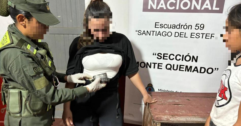 Chaquentildea viajaba en un tour de compras con medio kilo de cocaiacutena escondido en su cuerpo