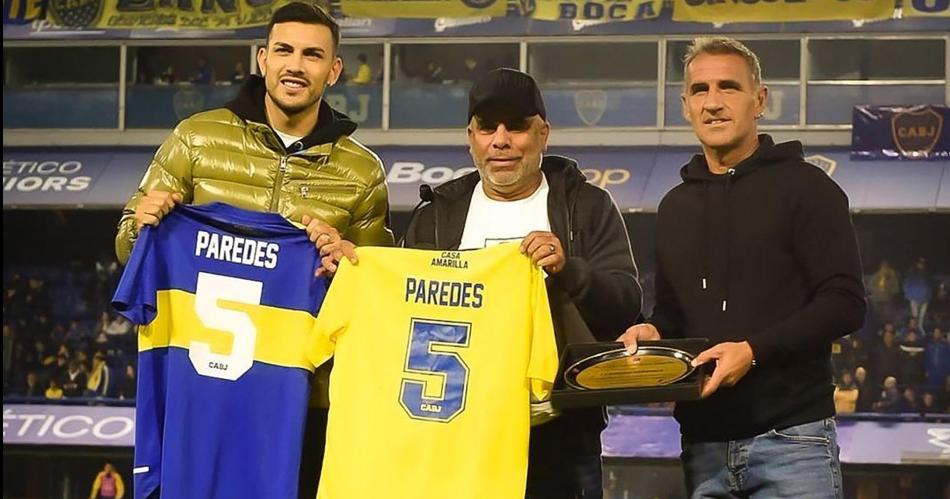 Paredes seguiraacute en la Roma y Boca esperaraacute por su regreso