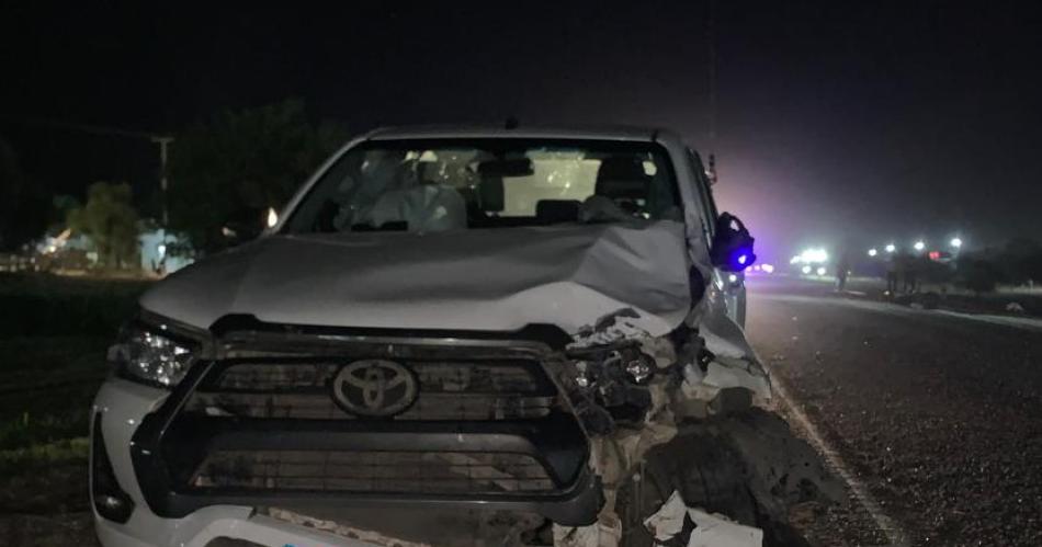 Tragedia- un motociclista fallecioacute tras chocar de frente contra una camioneta