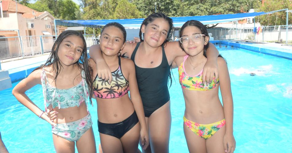 Las piscinas son el alivio del verano