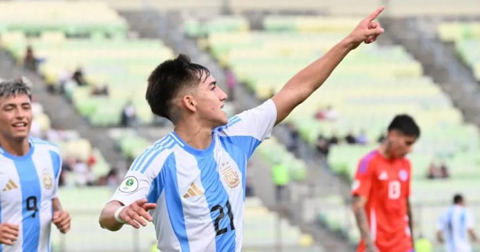 Argentina Sub 20 derrotoacute a Chile en un final para el infarto en el Hexagonal