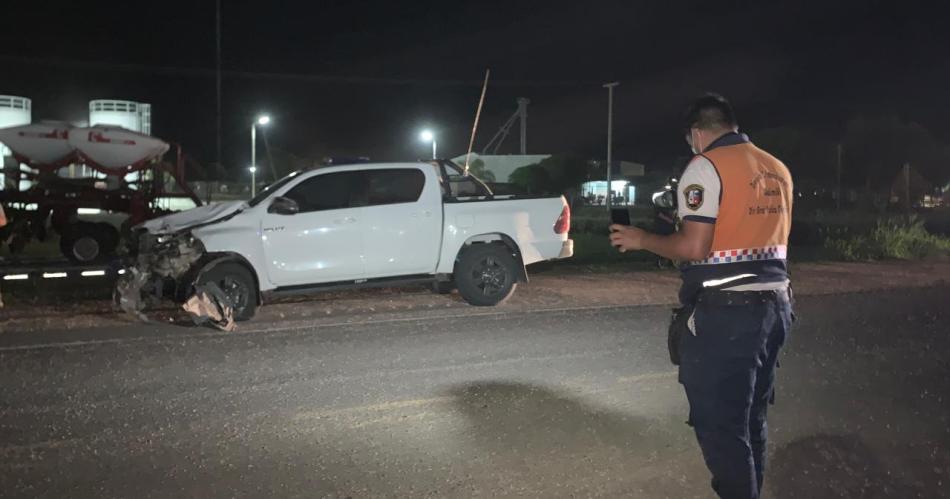 Tragedia- un motociclista fallecioacute tras chocar de frente contra una camioneta