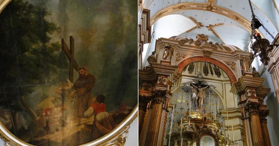 Brasil- cayoacute el techo de una famosa iglesia y matoacute a una turista