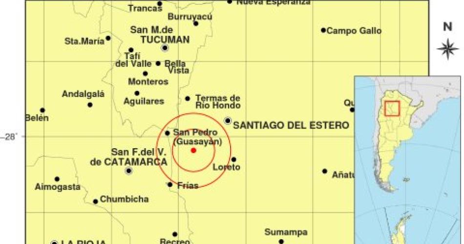 En las primeras horas de este jueves se registroacute un temblor de 27 grados